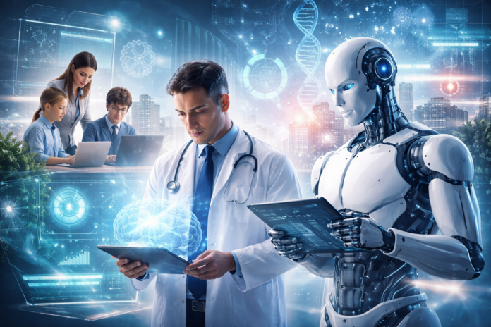 Η τεχνητή νοημοσύνη διαμορφώνει το μέλλον της εκπαίδευσης και της υγείας το 2025