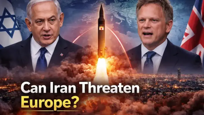 Institutional image showing the debate over whether Iran’s missile capabilities could threaten Europe