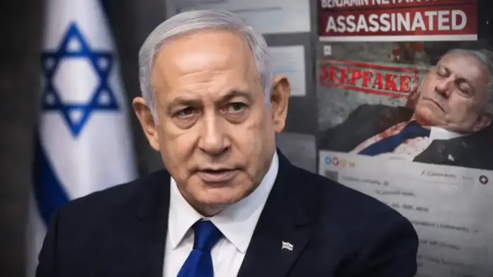 Institutional image for a fact check on deepfakes and false claims that Benjamin Netanyahu was assassinated