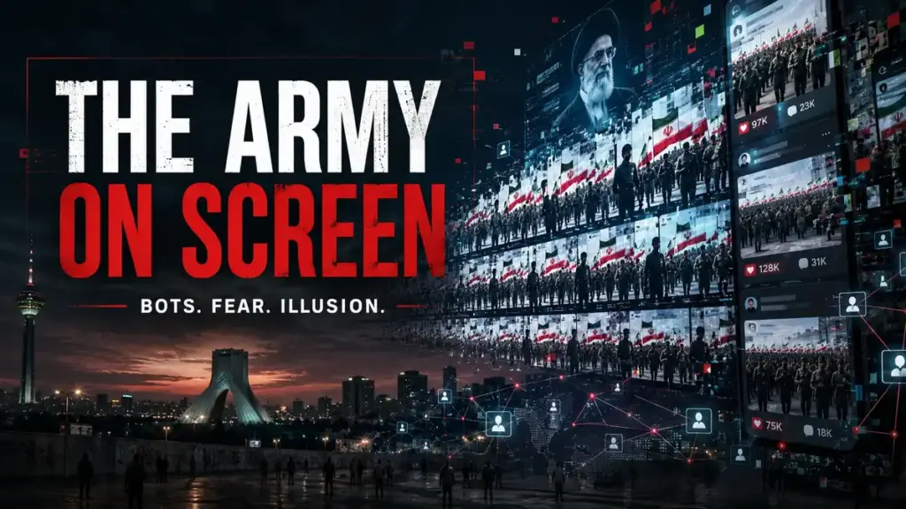 The Army That Exists Only on Screen: How Tehran Turns Bots Into an Illusion of Power
